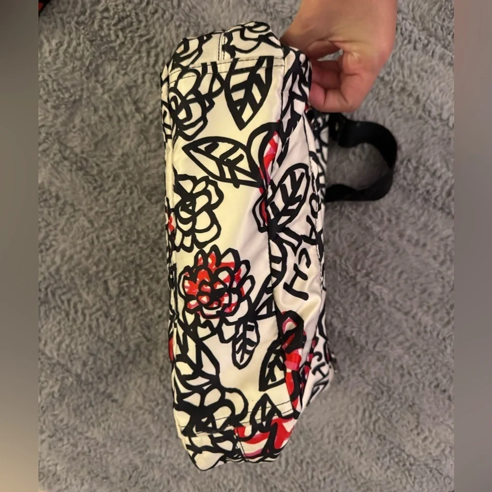 COACH Y2K Kyra Poppy Daisy Graffiti Floral Print Crossbody Bag